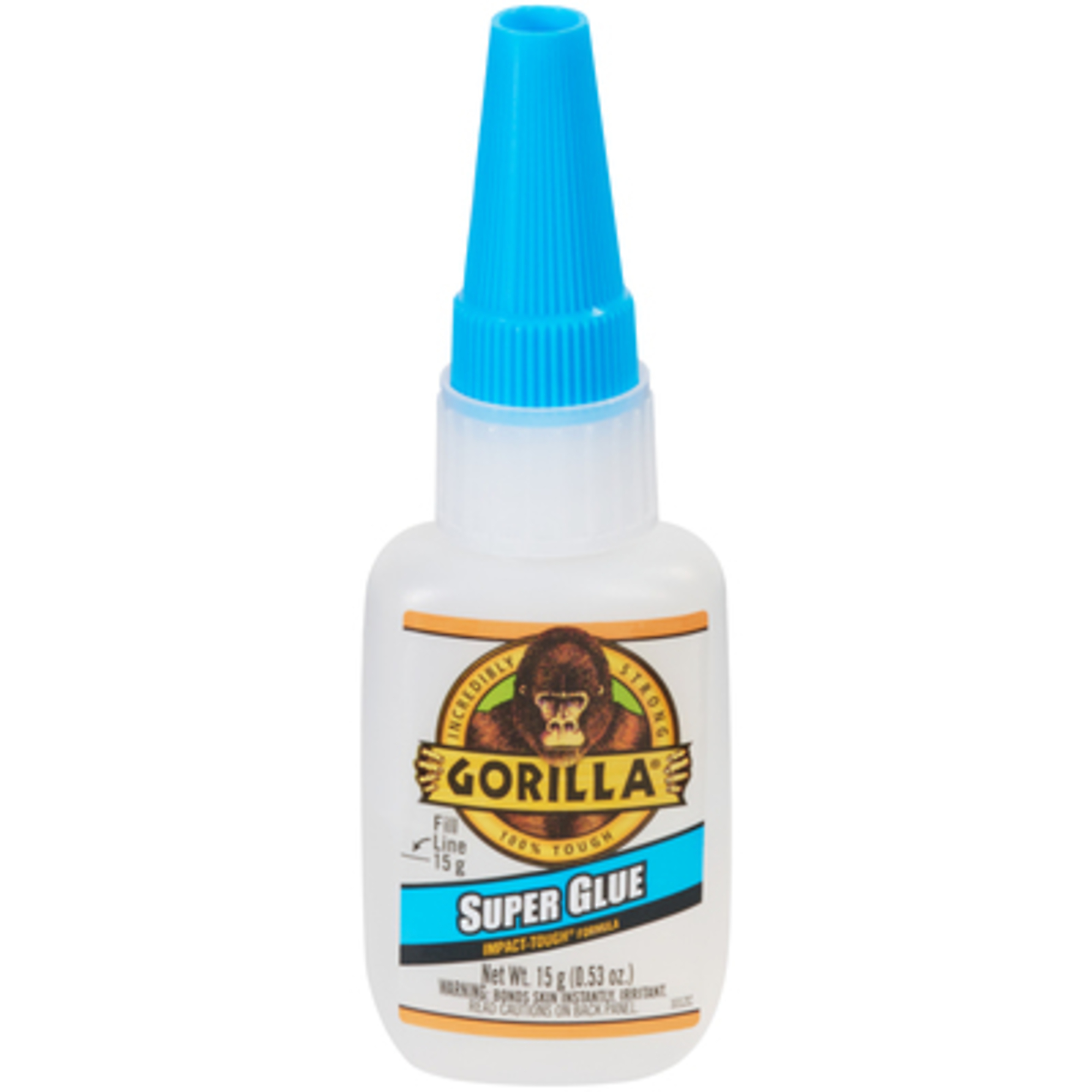 Gorilla, .5 oz. Gorilla Super Glue 4/CS, Model# ADHGG11